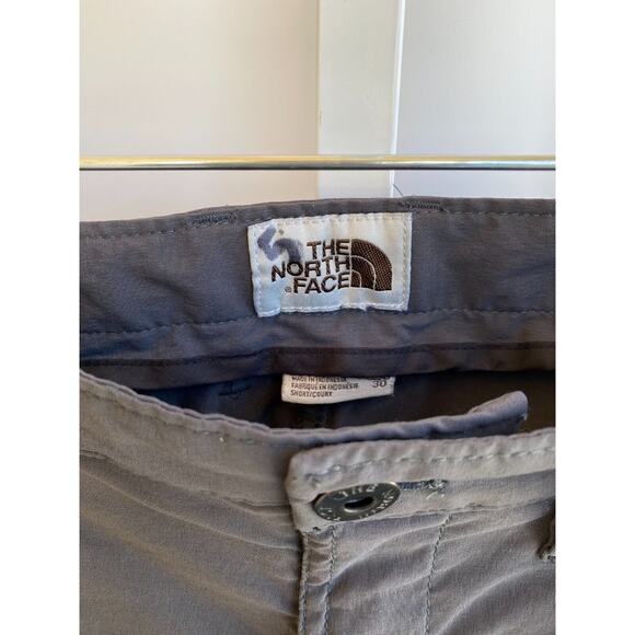 THE NORTH FACE Men 30X30 30 Short Twill Asphalt Gray Nylon Sprag 5 Pocket Pants - Picture 4 of 8